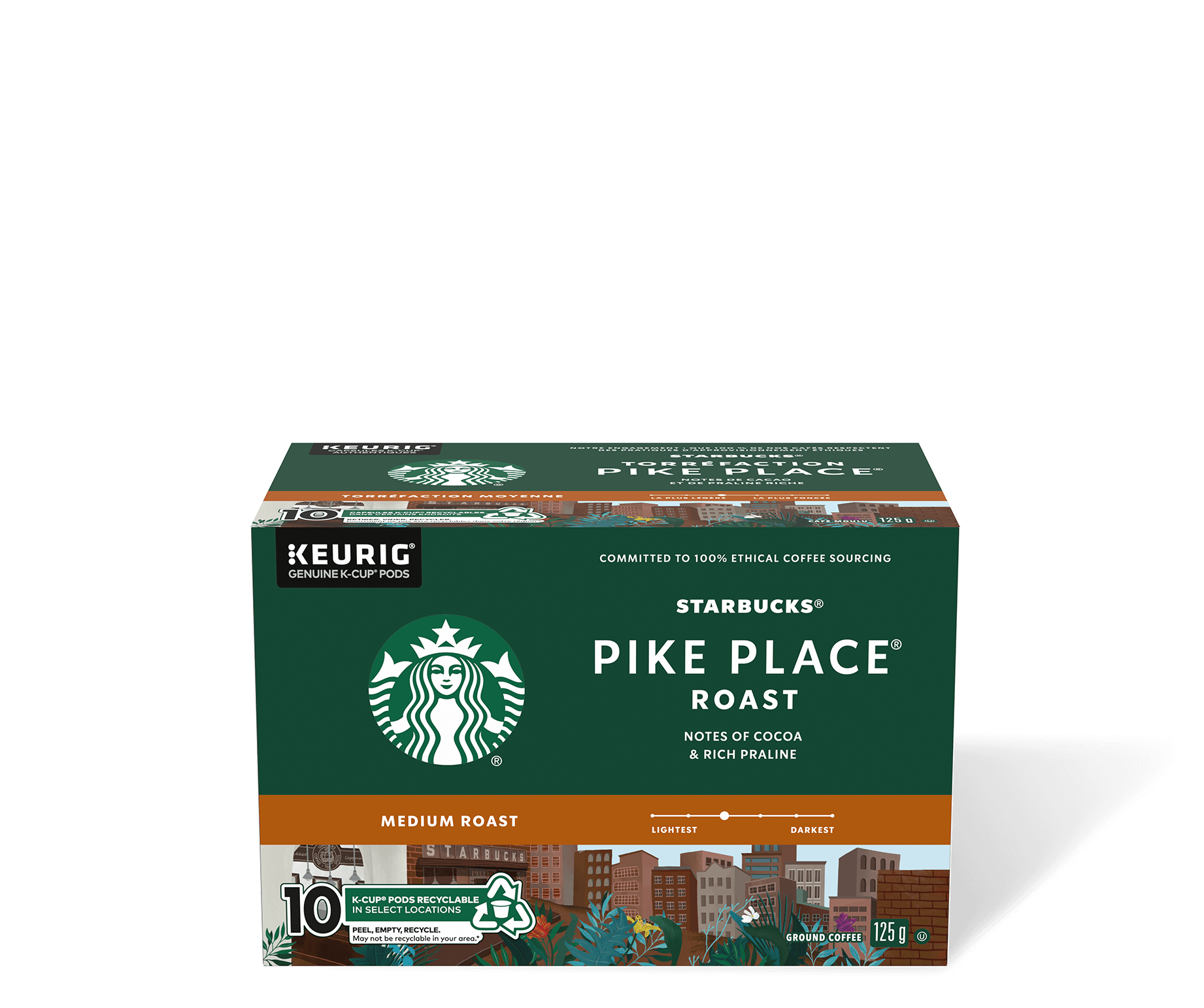 Pike place outlet decaf k cups